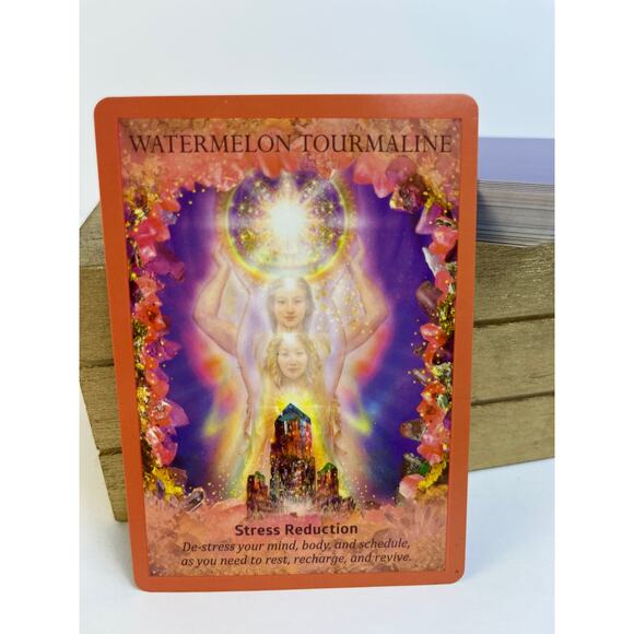 Crystal Angels Oracle Card Deck by Doreen Virtue - Picture 3 of 5